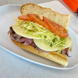 Roast Beef & Provolone Sub Half - O