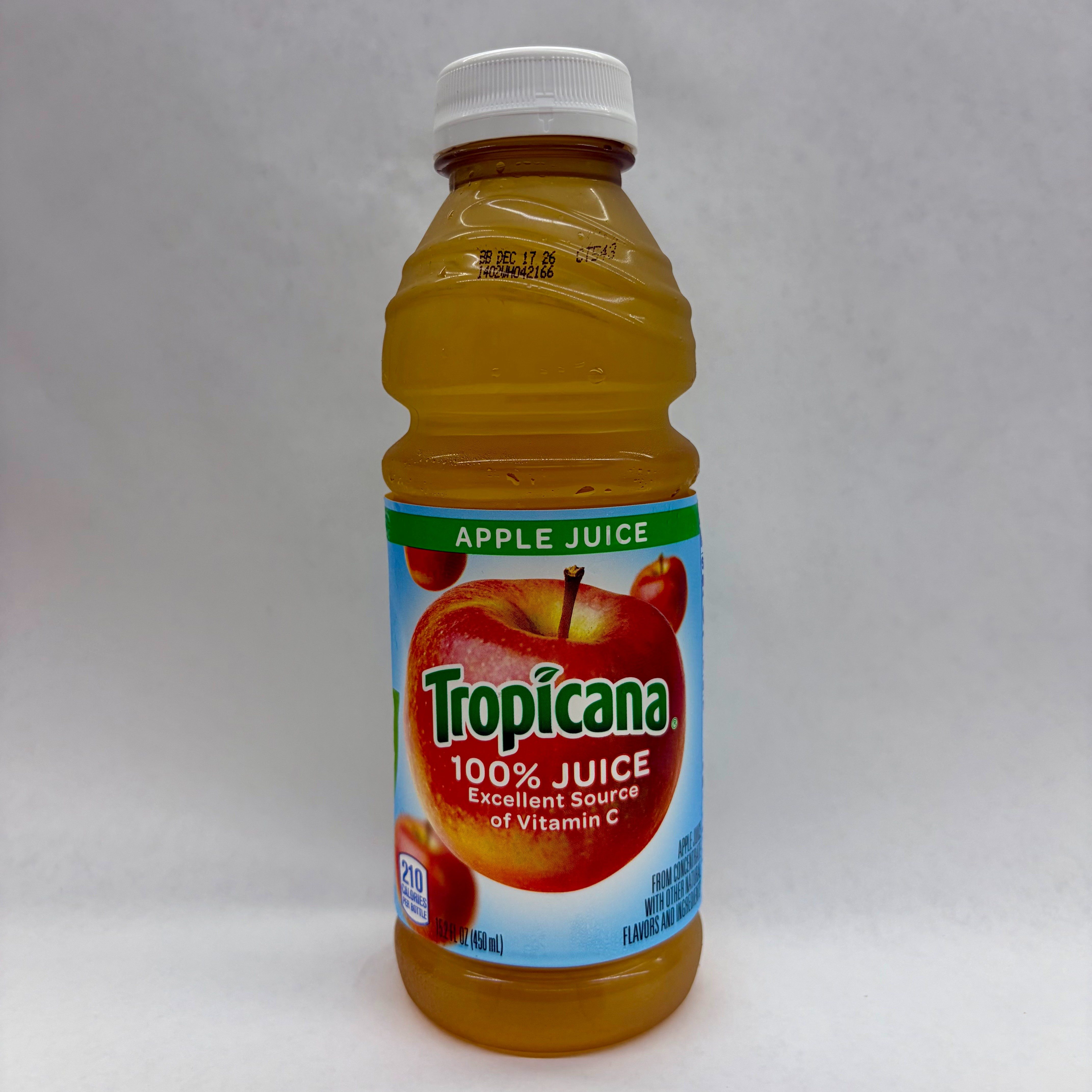 Tropicana Apple Juice.