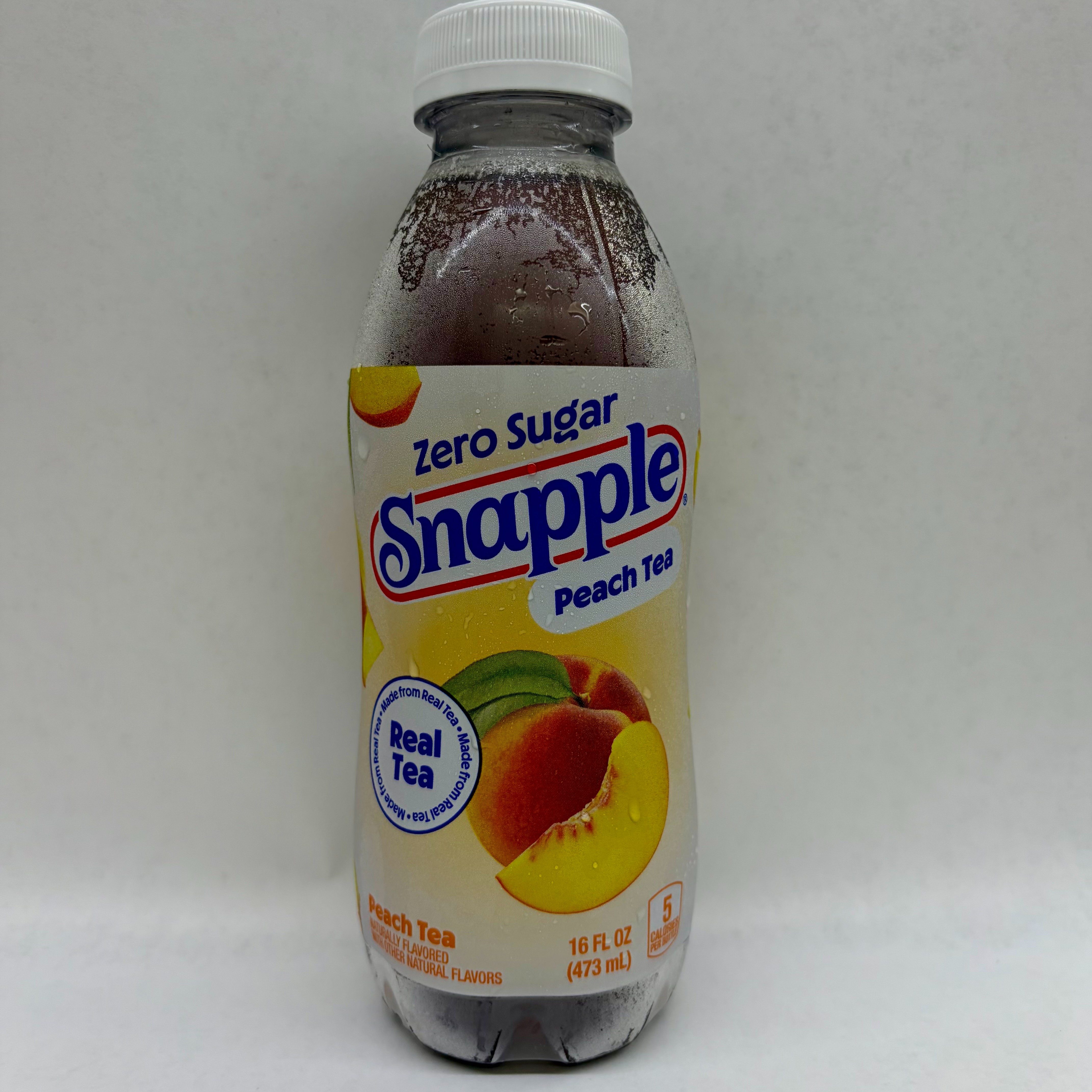 Snapple Zero Sugar Peach.